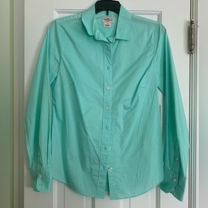 Robins Egg Blue J Crew Factory Haberdashery Button Down
